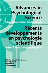 Book cover of Advances in Psychological Science, Volume 2 by Fergus Craik