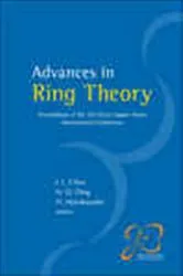 Book cover of Advances In Ring Theory - Proceedings Of The 4th China-japan-korea International Conference by Jianlong Chen