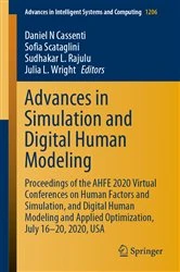 Book cover of Advances in Simulation and Digital Human Modeling by Daniel N Cassenti