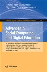 Book cover of Advances in Social Computing and Digital Education by Fernando Koch