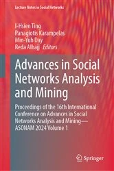 Book cover of Advances in Social Networks Analysis and Mining by I-Hsien Ting