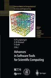 Book cover of Advances in Software Tools for Scientific Computing by Hans P. Langtangen