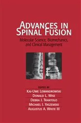 Book cover of Advances in Spinal Fusion by Kai-Uwe Lewandrowski