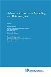 Book cover of Advances in Stochastic Modelling and Data Analysis by Jacques Janssen