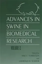 Book cover of Advances in Swine in Biomedical Research by L.B. Schook