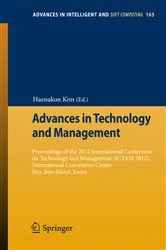 Book cover of Advances in Technology and Management by Haenakon Kim