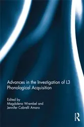 Book cover of Advances in the Investigation of L3 Phonological Acquisition by Magdalena Wrembel