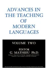 Book cover of Advances in the Teaching of Modern Languages by G. Mathieu