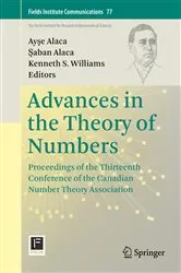 Book cover of Advances in the Theory of Numbers by Unknown