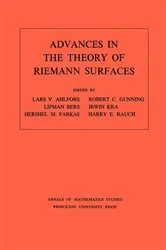 Book cover of Advances in the Theory of Riemann Surfaces by Lars Valerian Ahlfors