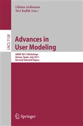 Book cover of Advances in User Modeling by Liliana Ardissono