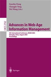 Book cover of Advances in Web-Age Information Management by Guozhu Dong