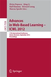 Book cover of Advances in Web-based Learning - ICWL 2012 by Elvira Popescu