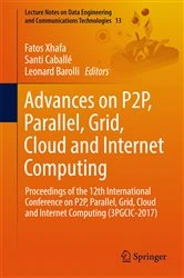 Book cover of Advances on P2P, Parallel, Grid, Cloud and Internet Computing by Fatos Xhafa