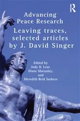Book cover of Advancing Peace Research by J. David Singer
