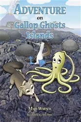 Book cover of Adventure on Gallop Ghosts Islands by Mary Warner