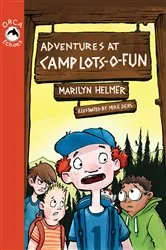 Book cover of Adventures at Camp Lots-o-Fun by Marilyn Helmer