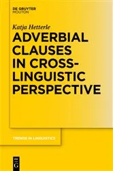Book cover of Adverbial Clauses in Cross-Linguistic Perspective by Unknown