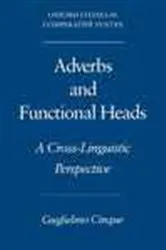 Book cover of Adverbs and Functional Heads by Unknown