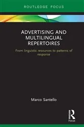 Book cover of Advertising and Multilingual Repertoires by Marco Santello