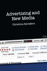 Book cover of Advertising and New Media by Christina Spurgeon