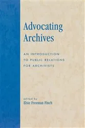 Book cover of Advocating Archives by Unknown