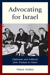 Book cover of Advocating for Israel by Natan Aridan