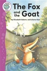 Book cover of Aesop's Fables: The Fox and the Goat by Elizabeth Adams