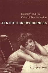 Book cover of Aesthetic Nervousness by Ato Quayson