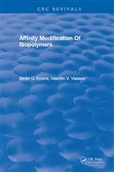 Book cover of Affinity Modification Of Biopolymers by Dmitri G Knorre