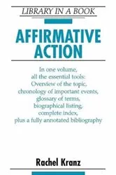 Book cover of Affirmative Action by Rachel Kranz