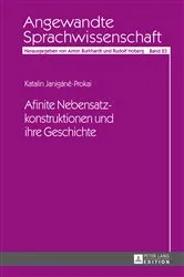 Book cover of Afinite Nebensatzkonstruktionen und ihre Geschichte by Armin Burkhardt