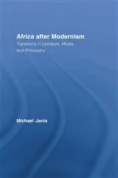 Book cover of Africa after Modernism by Michael Janis