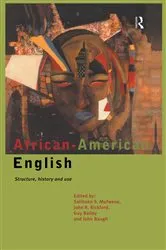 Book cover of African-American English by Guy Bailey