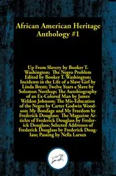 Book cover of African American Heritage Anthology #1 by Frederick Douglass