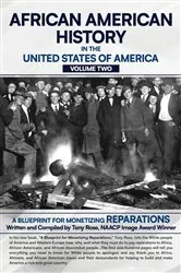 Book cover of AFRICAN AMERICAN HISTORY IN THE UNITED STATES OF AMERICA (VOLUME TWO) by Tony Rose