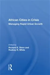 Book cover of African Cities In Crisis by Richard E. Stren