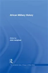 Book cover of African Military History by John Lamphear