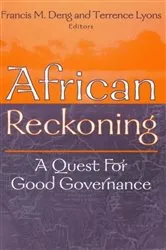 Book cover of African Reckoning by Francis M. Deng