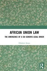 Book cover of African Union Law by Unknown