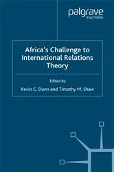 Book cover of Africa's Challenge to International Relations Theory by K. Dunn