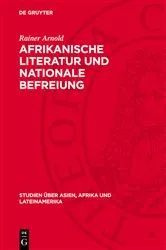Book cover of Afrikanische Literatur und nationale Befreiung by Unknown
