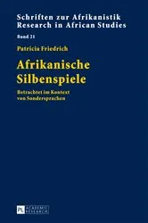 Book cover of Afrikanische Silbenspiele by Rainer Voßen