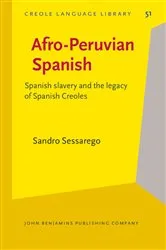 Book cover of Afro-Peruvian Spanish by Sandro Sessarego