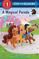 Book cover of Afro Unicorn: A Magical Parade by April Showers