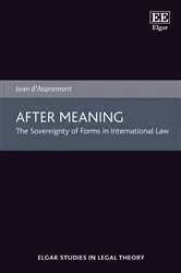 Book cover of After Meaning by Jean d’Aspremont