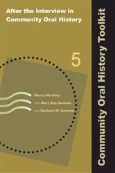 Book cover of After the Interview in Community Oral History by Nancy MacKay