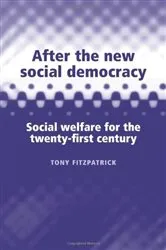 Book cover of After the new social democracy by Tony Fitzpatrick