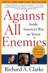 Book cover of Against All Enemies by Tom Clancy