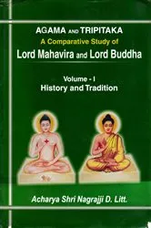 Book cover of Agama and Tripitaka: A Comparative Study of Lord Mahavira and Lord Buddha: History and Tradition by Rashtrasant Muni Shri Nagrajji